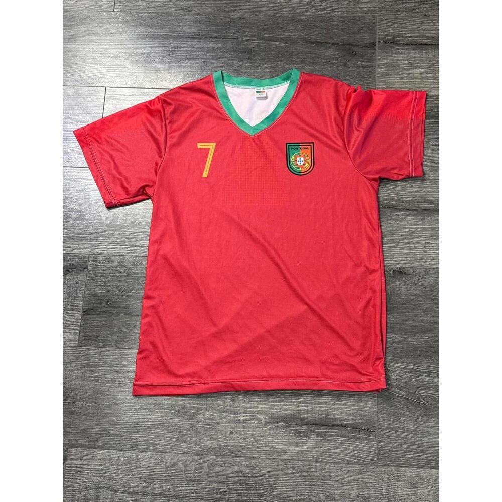 Men's Portugal Ronaldo #7 Soccer Jersey